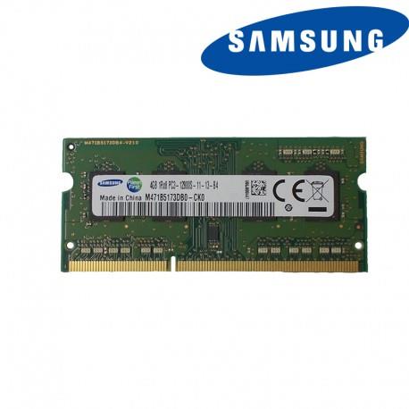 رم لپ تاپ سامسونگ 4 گیگابایت DDR3 با فرکانس 1600 مگاهرتز Samsung PC3-12800 DDR3 4GB 1600MHz Laptop Memory